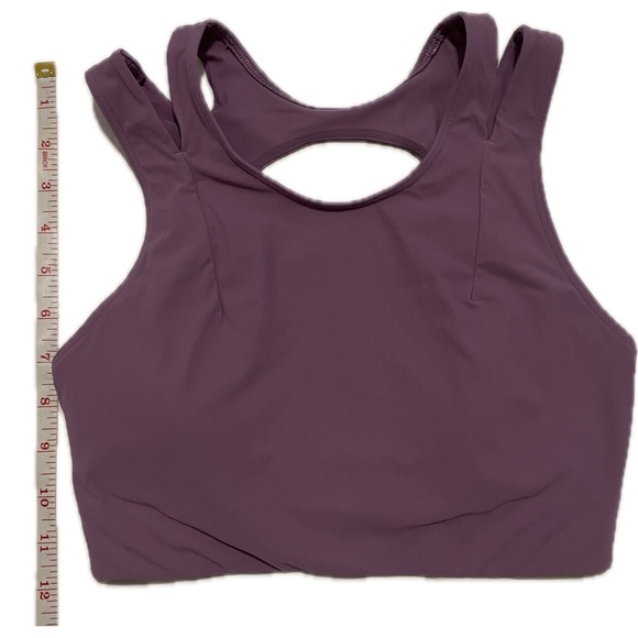 Lululemon Athletica Lavender Sports Bra - Picture 2 of 8